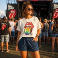 Showstopper Set | Rolling Into Summer | NWOT Time and Tru XXL Graphic Tee + Slim-Sation Size 18 Pull-On Shorts